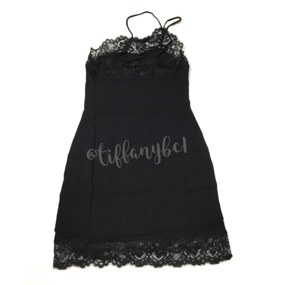 Free People Premonitions Lace Trim Bodycon Dress - Picture 11 of 16